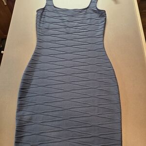 Windsor Textured Blue Mini Dress